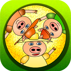 QuestiNova Three Little Pigs app-icoon
